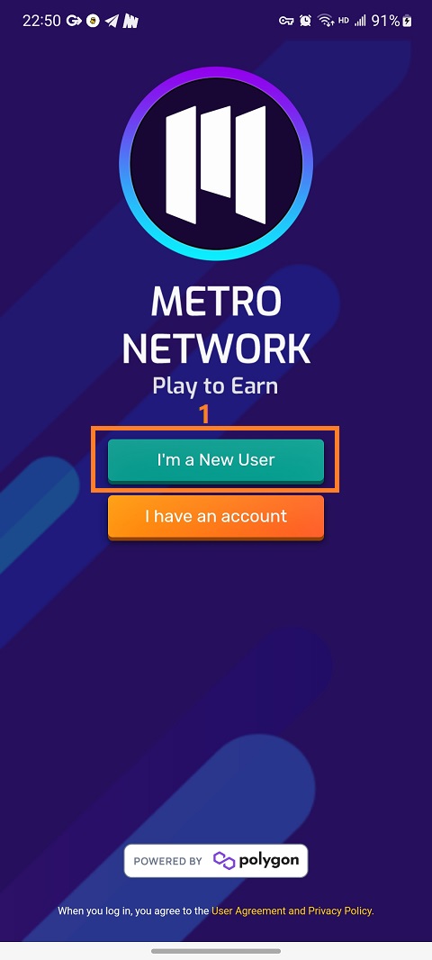 图片[1]-Metro Network免费手机挖矿App已上线兑换Matic功能，邀请码增加挖矿算力: 62125462233